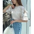 クチュールブローチ(Couture Brooch)の袖プリーツドッキングプルオーバー12