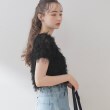 クチュールブローチ(Couture Brooch)のチュールシャーリングコンパクトプルオーバー11