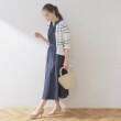 クチュールブローチ(Couture Brooch)の配色透かし編みカーディガン3