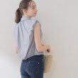 クチュールブローチ(Couture Brooch)のストライプ袖バルーンシャツ11