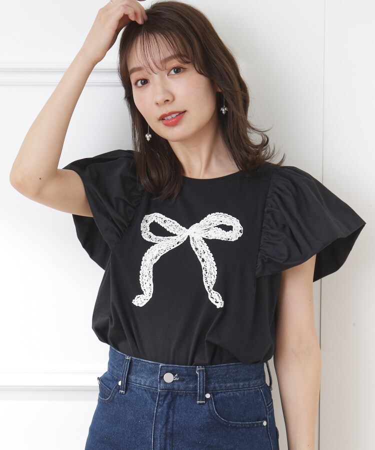 クチュールブローチ(Couture Brooch)の異素材リボンT11