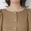 クチュールブローチ(Couture Brooch)のリネンパール調釦ワンピース16