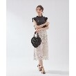クチュールブローチ(Couture Brooch)の【軽やかで上品なひざ下丈】ケミカルレーススカート16
