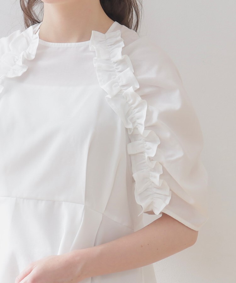 クチュールブローチ(Couture Brooch)のフリルデザインチュニックブラウス23