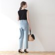 クチュールブローチ(Couture Brooch)の【洗える・接触冷感・UVケア】パール調ノースリーブトップス3