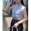 クチュールブローチ(Couture Brooch)の【洗える・接触冷感・UVケア】パール調ノースリーブトップス28