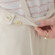 クチュールブローチ(Couture Brooch)の【大人きれいめに着こなせる】サス付き釦デザインパンツ48