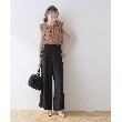 クチュールブローチ(Couture Brooch)の【大人きれいめに着こなせる】サス付き釦デザインパンツ29