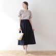 クチュールブローチ(Couture Brooch)のパール調デザインフレアスカート11