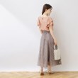 クチュールブローチ(Couture Brooch)の【接触冷感・UV・アンチピリング・二の腕カバー】フレアスリーブカットソー33
