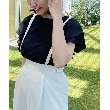 クチュールブローチ(Couture Brooch)の【接触冷感・UV・アンチピリング・二の腕カバー】フレアスリーブカットソー28
