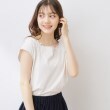 クチュールブローチ(Couture Brooch)の【接触冷感・UV・アンチピリング】フレンチスリーブエンブロカットソー4