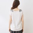 クチュールブローチ(Couture Brooch)の【接触冷感・UV・アンチピリング】フレンチスリーブエンブロカットソー62