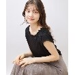 クチュールブローチ(Couture Brooch)の【接触冷感・UV・アンチピリング】フレンチスリーブエンブロカットソー21