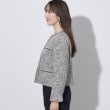 クチュールブローチ(Couture Brooch)の【セレモニーシーン/ON・OFF使える】杢ツイードノーカラージャケット33