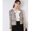 クチュールブローチ(Couture Brooch)の【セレモニーシーン/ON・OFF使える】杢ツイードノーカラージャケット23