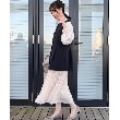 クチュールブローチ(Couture Brooch)の【セレモニーシーン/ON・OFF使える】ダブルクロスペプラムジレ27