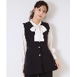 クチュールブローチ(Couture Brooch)の【セレモニーシーン/ON・OFF使える】ダブルクロスペプラムジレ24