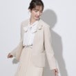 クチュールブローチ(Couture Brooch)の【セレモニーシーン/お仕事にも】ダブルクロスカラーレスジャケット5