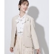 クチュールブローチ(Couture Brooch)の【セレモニーシーン/お仕事にも】ダブルクロスカラーレスジャケット6