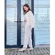 クチュールブローチ(Couture Brooch)の【セレモニーシーン/お仕事にも】ダブルクロステーパードパンツ8