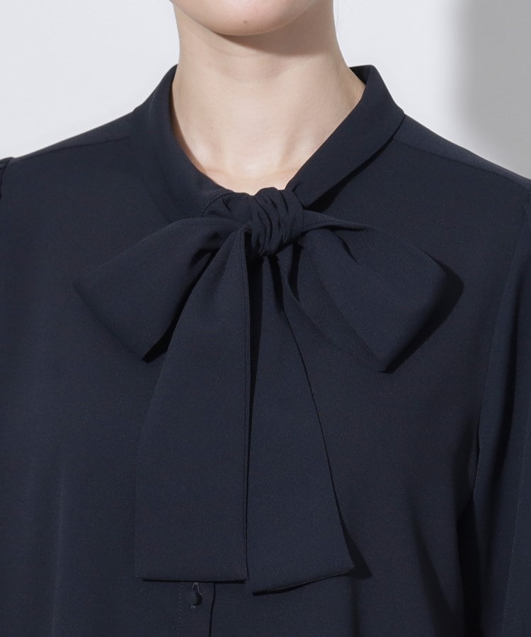クチュールブローチ(Couture Brooch)の【セレモニーシーン/お仕事にも】リボンタイチュニックブラウス47