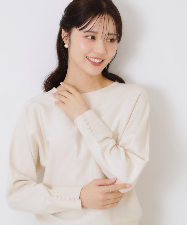 クチュールブローチ(Couture Brooch)の【華奢見せが叶う】Springドルマンニット6