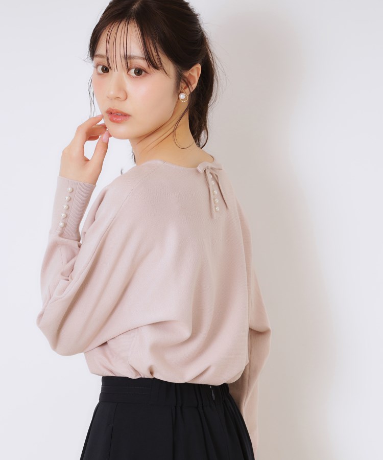 クチュールブローチ(Couture Brooch)の【華奢見せが叶う】Springドルマンニット28