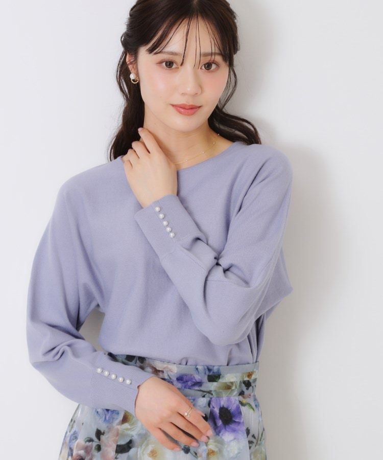 クチュールブローチ(Couture Brooch)の【華奢見せが叶う】Springドルマンニット49