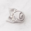 クチュールブローチ(Couture Brooch)のローズパール調コサージュ グレージュ(050)