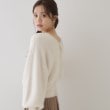 クチュールブローチ(Couture Brooch)の【春めく・ふわふわ】短毛フェザーカーディトップス8