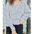 クチュールブローチ(Couture Brooch)の【春めく・ふわふわ】短毛フェザーカーディトップス32