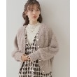 クチュールブローチ(Couture Brooch)の【春めく・ふわふわ】短毛フェザーカーディトップス43