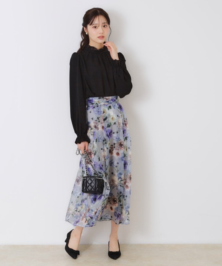 クチュールブローチ(Couture Brooch)の【ほろ甘・大人カワイイ】エンブロレース2WAYブラウス44