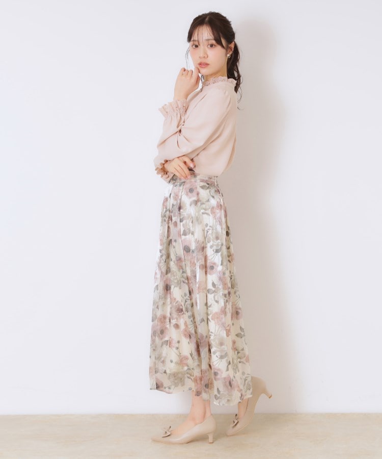 クチュールブローチ(Couture Brooch)の【ほろ甘・大人カワイイ】エンブロレース2WAYブラウス74