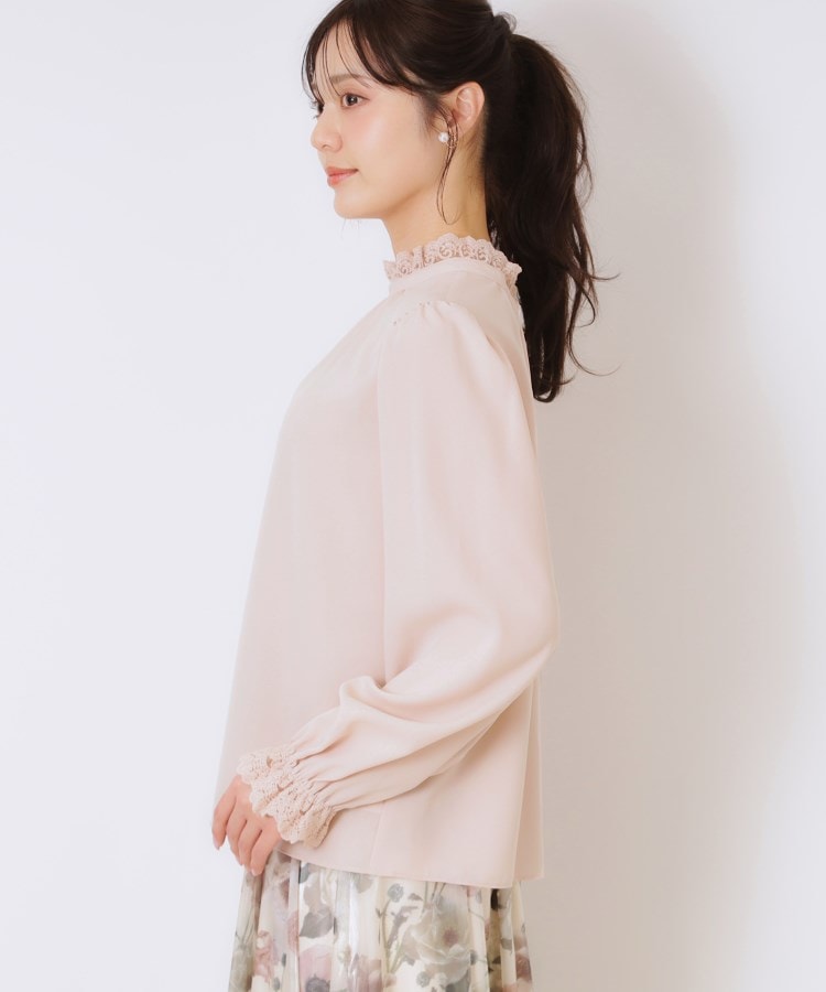 クチュールブローチ(Couture Brooch)の【ほろ甘・大人カワイイ】エンブロレース2WAYブラウス88