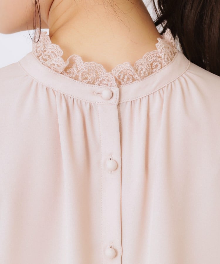 クチュールブローチ(Couture Brooch)の【ほろ甘・大人カワイイ】エンブロレース2WAYブラウス91