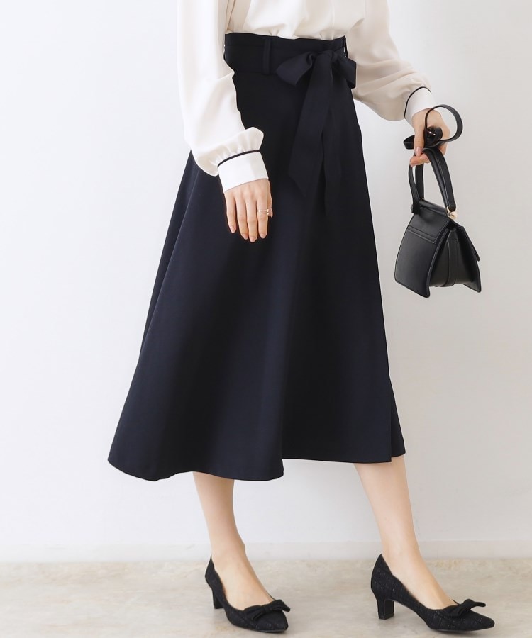 クチュールブローチ(Couture Brooch)の【きれいめ・美脚効果・通勤】ネオシャンブルラップ風スカート29