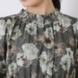 クチュールブローチ(Couture Brooch)の【大人フェミニン・一枚で着映える】Springフラワーシャーリングワンピ35