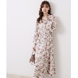 クチュールブローチ(Couture Brooch)の【大人フェミニン・一枚で着映える】Springフラワーシャーリングワンピ21
