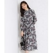 クチュールブローチ(Couture Brooch)の【大人フェミニン・一枚で着映える】Springフラワーシャーリングワンピ オフホワイト(103)