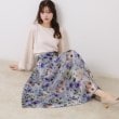 クチュールブローチ(Couture Brooch)の【大人可愛い・きれいめ】Springオーガンフルールスカート38