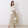クチュールブローチ(Couture Brooch)の【大人可愛い・きれいめ】Springオーガンフルールスカート12