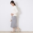 クチュールブローチ(Couture Brooch)の【大人可愛い・通勤】バックパール調ペプラムニット2