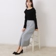 クチュールブローチ(Couture Brooch)の【体のラインを拾いにくい・お仕事にも】マシュマロスエード調タイト16