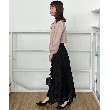 クチュールブローチ(Couture Brooch)の【春の華やぎ無地見えスカート】カットジャカードフラワースカート20
