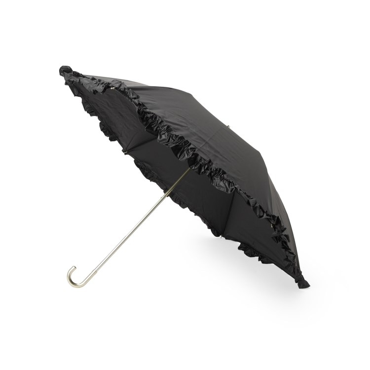 クチュールブローチ(Couture Brooch)の晴雨兼用フリルデザイン折り畳み傘 折りたたみ傘
