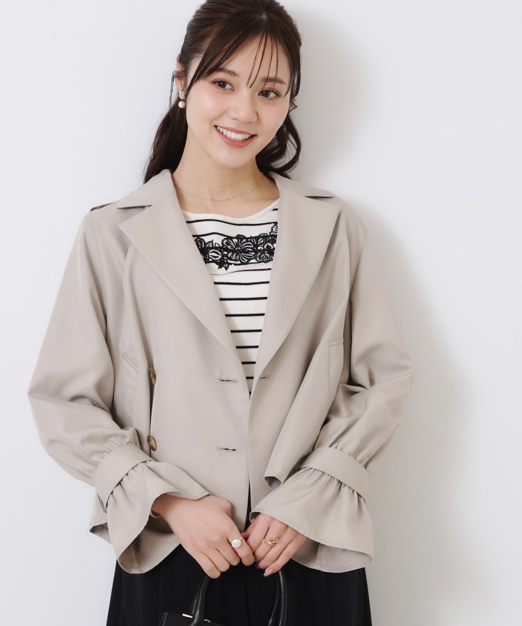 クチュールブローチ(Couture Brooch)の【大人可愛い・通勤】フラワーエンブロニット39