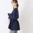 クチュールブローチ(Couture Brooch)のペプラムニットカーディガン25