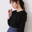 クチュールブローチ(Couture Brooch)の【フェミニン・通勤】肩リボンシフォンブラウス23
